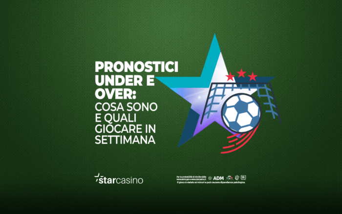 Pronostici Under Over StarCasinò