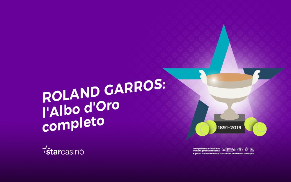 L’Albo d’Oro completo del Roland Garros StarCasinò Blog L’Albo d’Oro completo del Roland Garros StarCasinò Blog