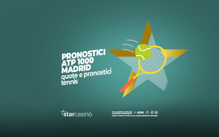 Quote Atp 1000 Madrid Tennis StarCasinò