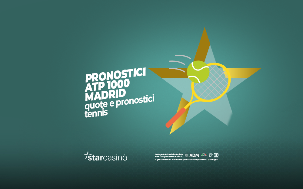 Quote Atp 1000 Madrid Tennis StarCasinò