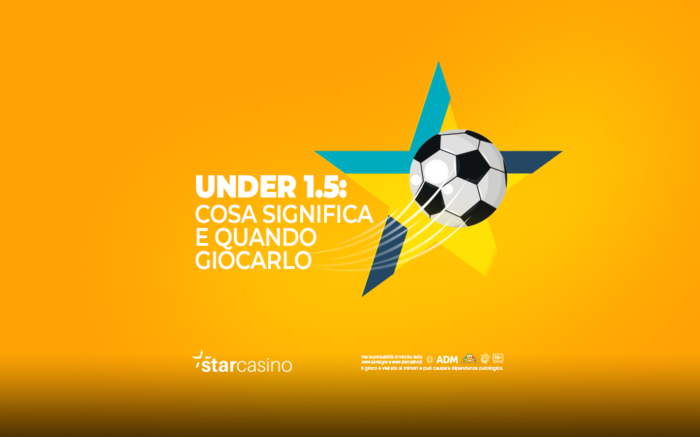 Under 1.5 cosa significa e quando giocarlo