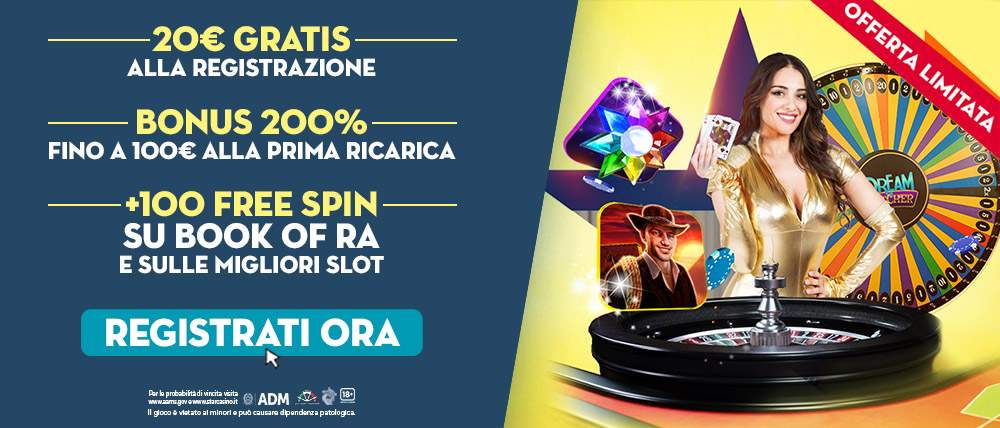 Bonus di Benvenuto StarCasinò 2021