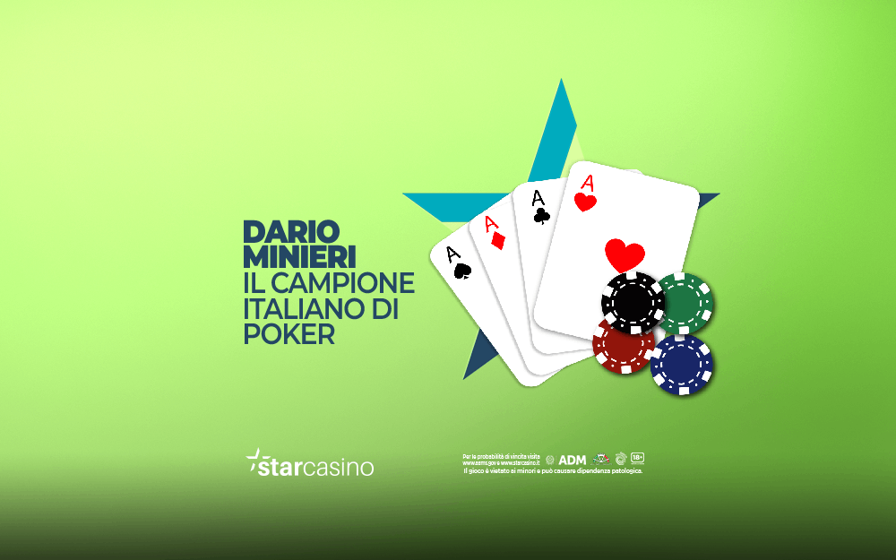 Dario Minieri Campione Poker StarCasinò