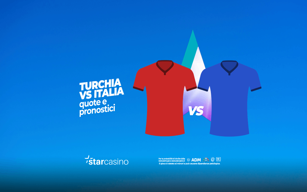 Turchia vs Italia quote e pronostici StarCasinò