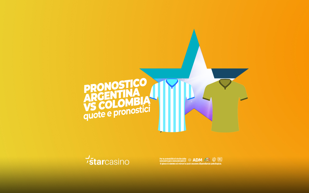 Pronostici Argentina - Colombia StarCasinò