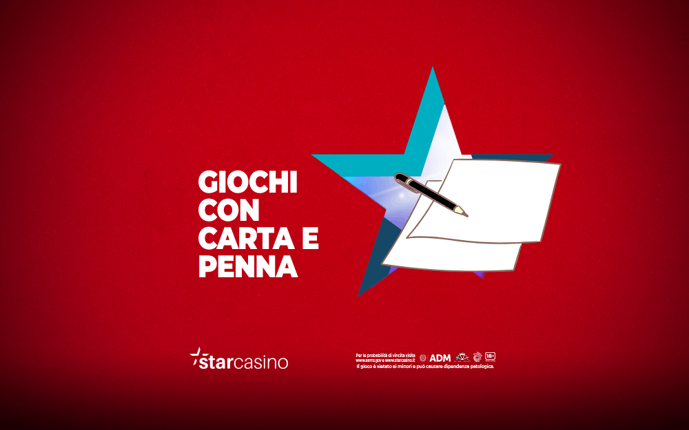 Giochi con Carte e Penna Come Divertirsi con Semplicità StarCasinò Blog Giochi con Carte e Penna Come Divertirsi con Semplicità StarCasinò Blog