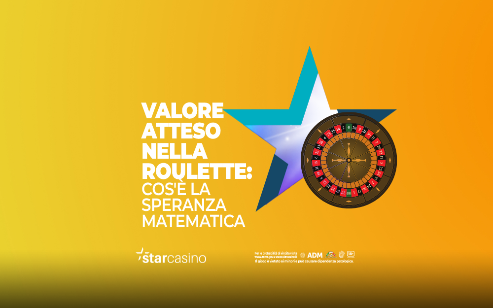 Valore atteso nella roulette StarCasinò