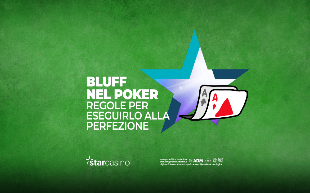 Bluff nel poker StarCasinò