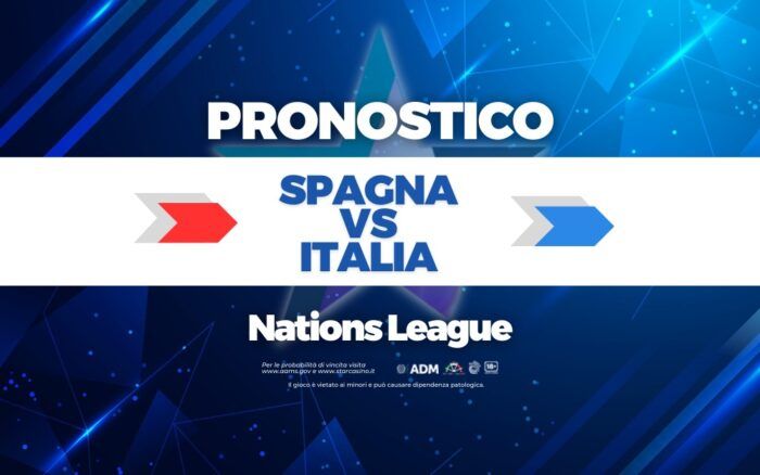 Pronostico Spagna-Italia Nations League StarCasinò