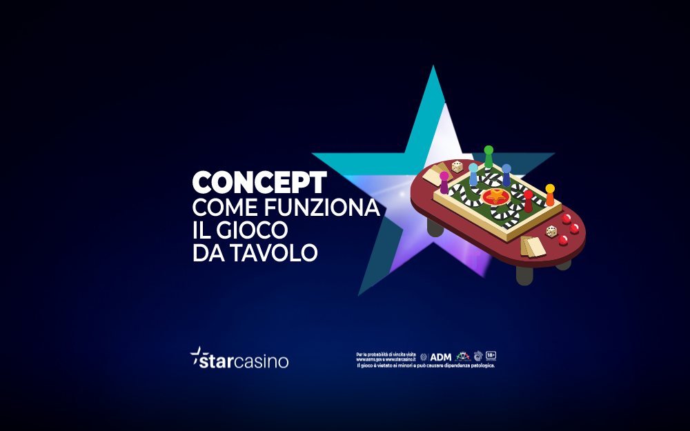 concept gioco da tavolo starcasinò