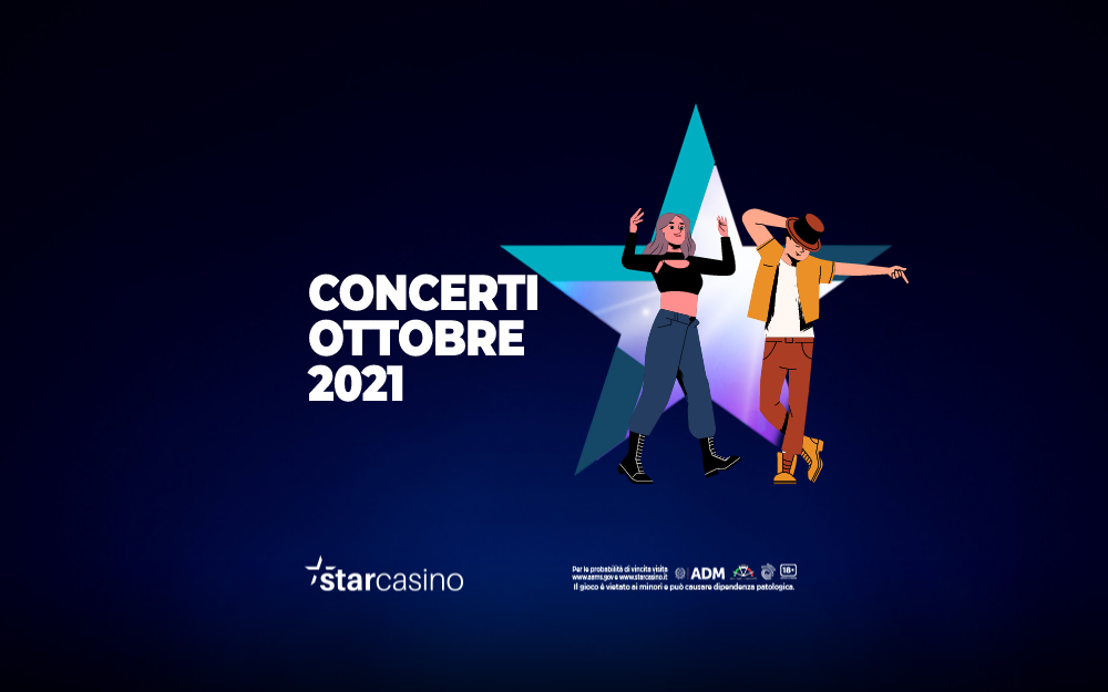 Concerti Ottobre 2021 StarCasinò