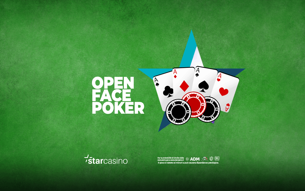 open face poker starcasinò