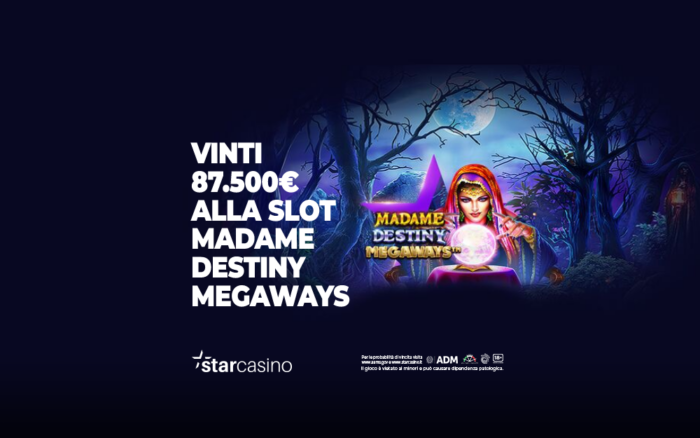 Vincita clamorosa Madame Destiny Mehaways Starcasinò