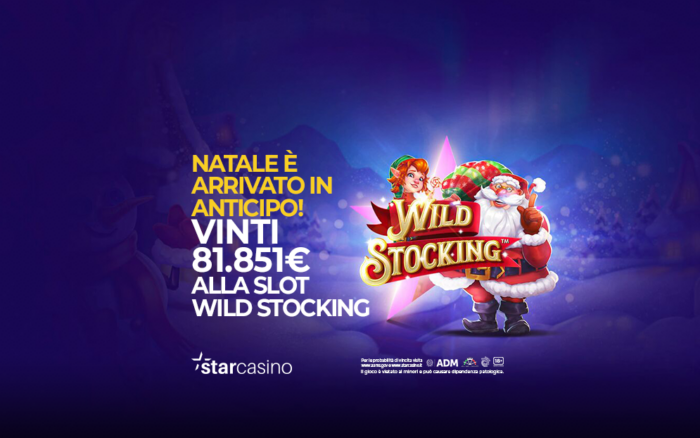 Vincita a Wild Stocking StarCasinò