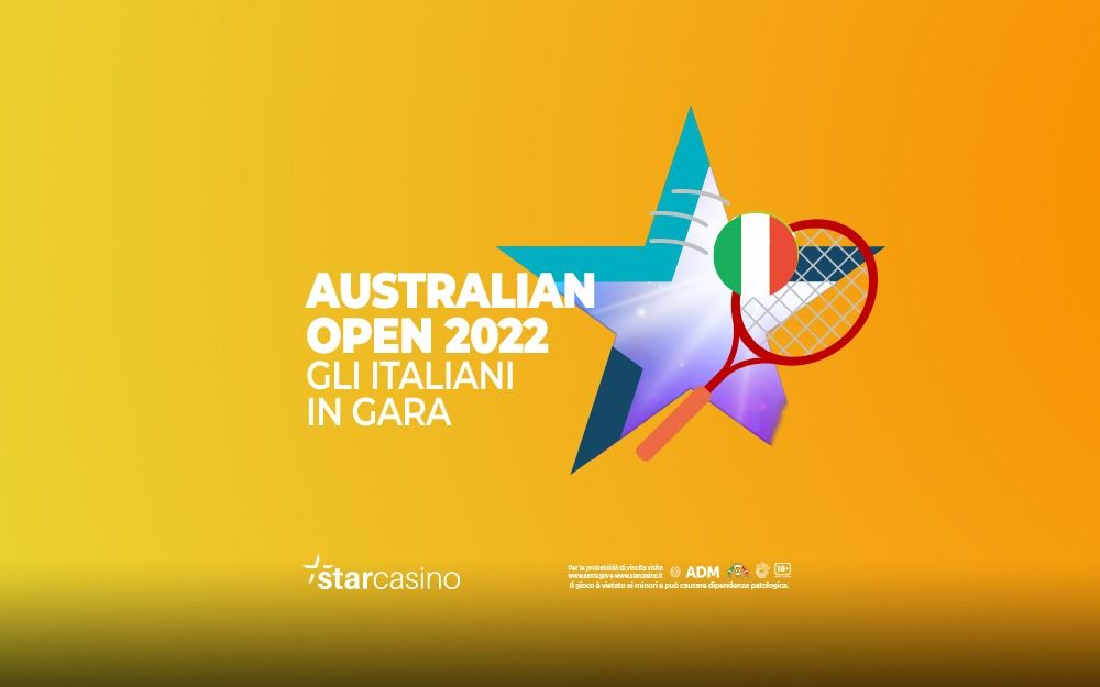Australian Open 2022 italiani in gara StarCasinò