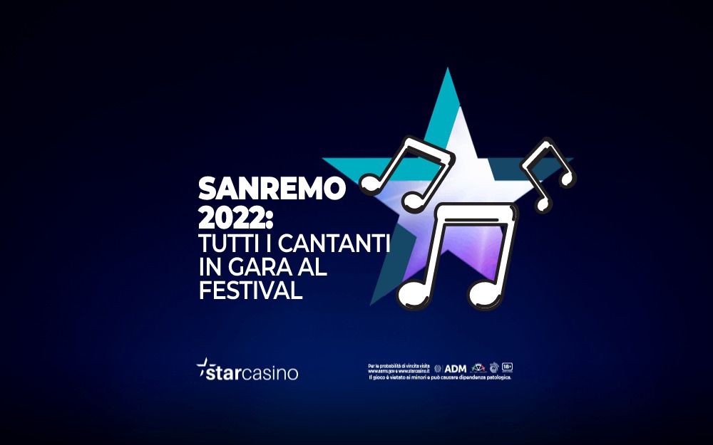 Cantanti Festival 2022 StarCasinò