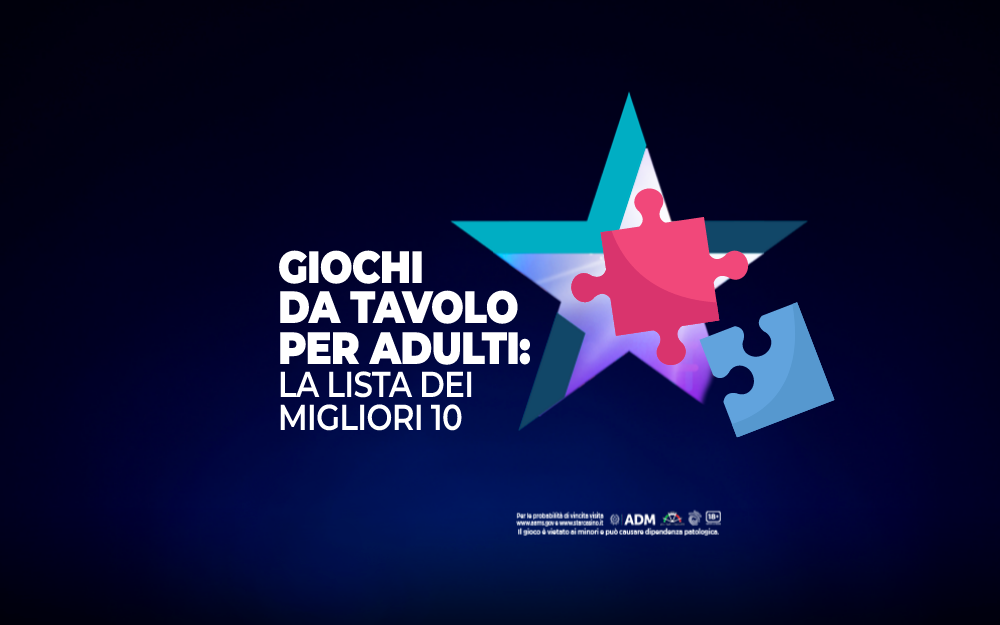 Giochi da tavolo divertenti per adulti