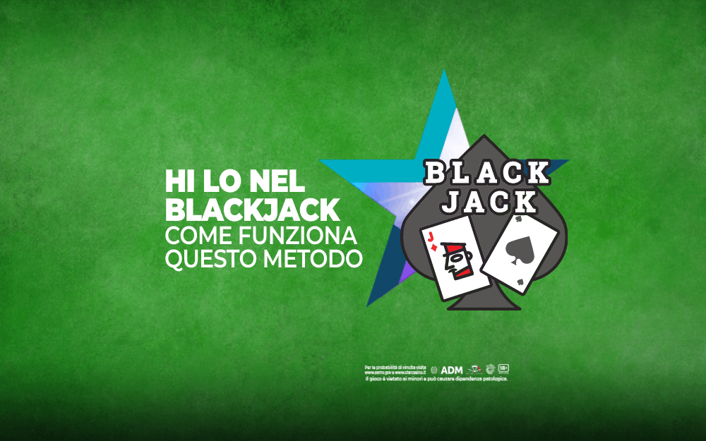 hi lo blackjack starcasinò