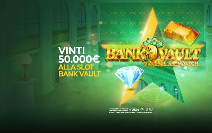 Vincita slot Bank Vault StarCasinò