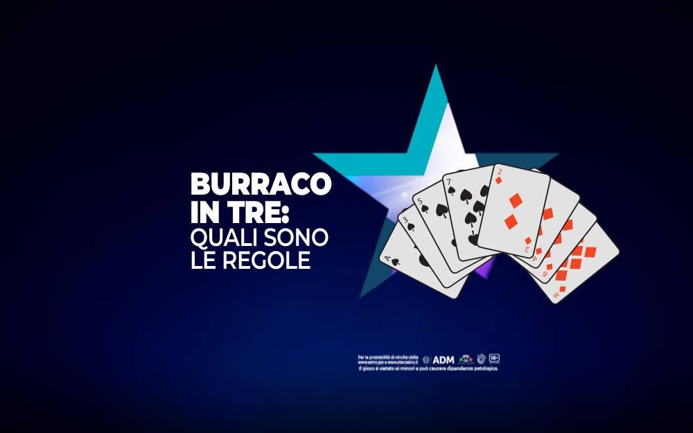 burraco in tre regole starcasinò