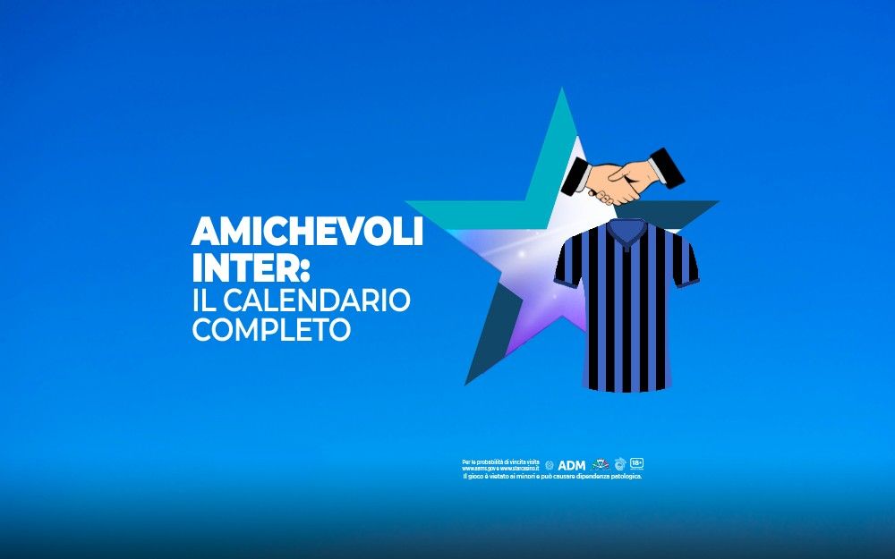 Amichevoli Inter Calendario