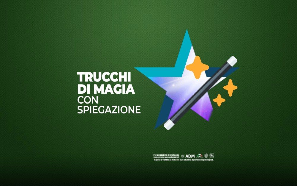 trucchi di magia starcasinò