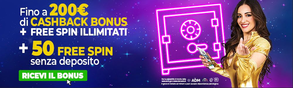 Bonus di benvenuto StarCasinò