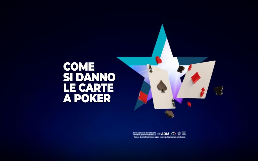 come si danno le carte a poker staracasinò