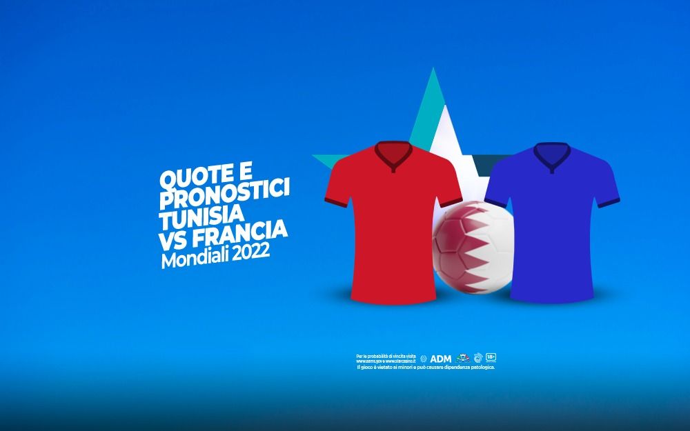 quote pronostici tunisia francia mondiali 2022 starcasinò
