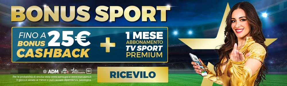 bonus sport Starcasinò