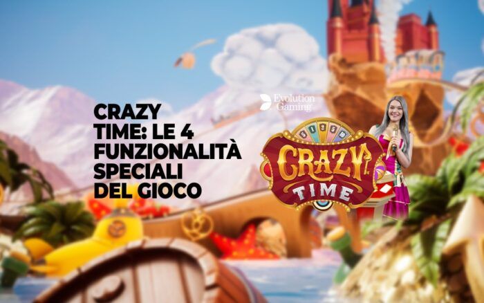 CRAZY TIME funzionalità speciali starcasinò