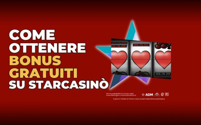 Come ottenere bonus gratuiti su starcasino