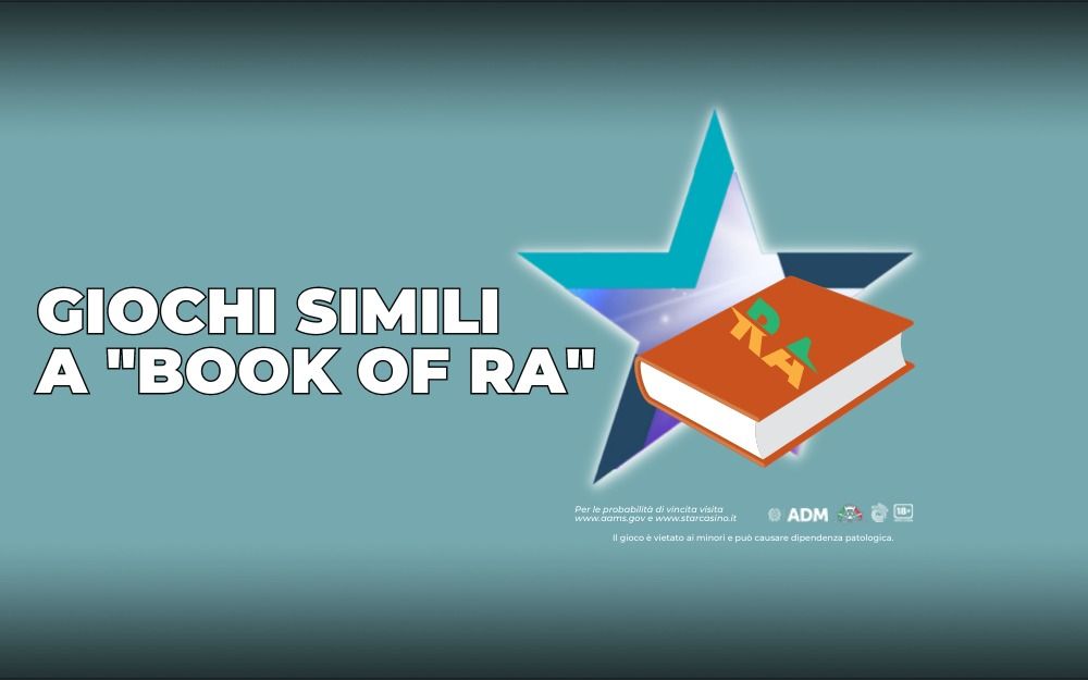 Giochi simili a Book of Ra StarCasinò