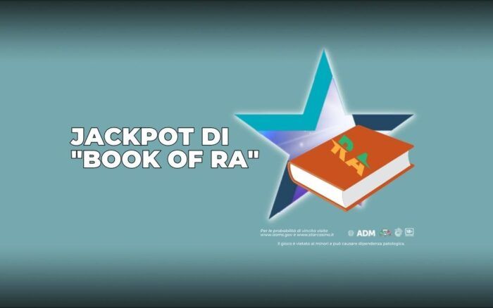 JACKPOT DI BOOK OF RA StarCasinò