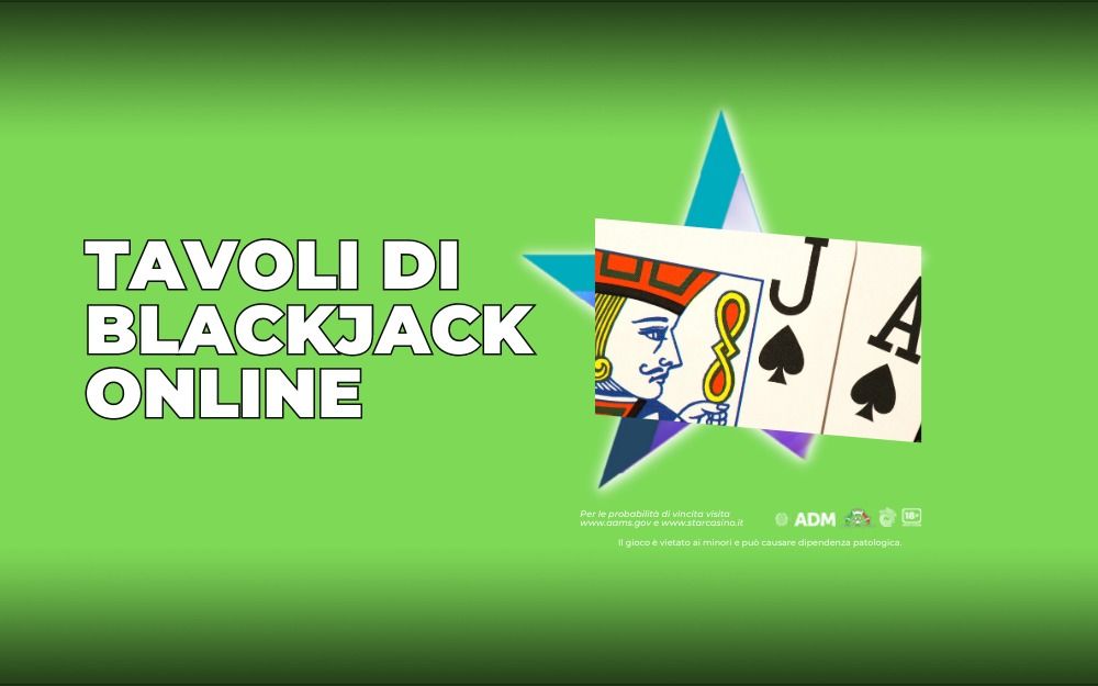 Tavoli di blackjack online StarCasinò