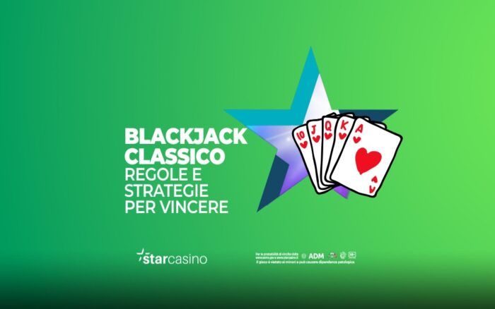 blackjack classico starcasinò